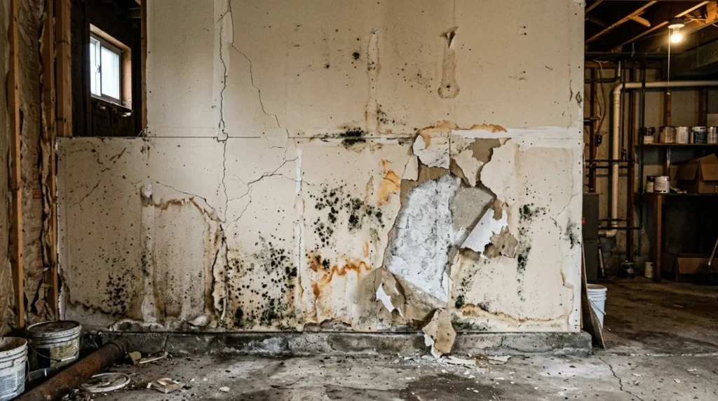 Common Basement & Garage Drywall Problems We Fix